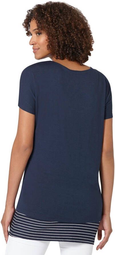 Casual Looks 2-in-1-shirt + top (1-delig)