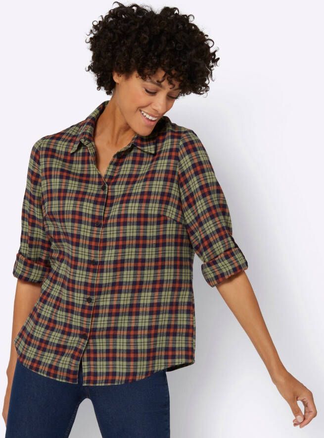 Casual Looks Flanellen blouse