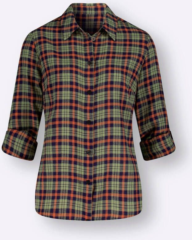 Casual Looks Flanellen blouse