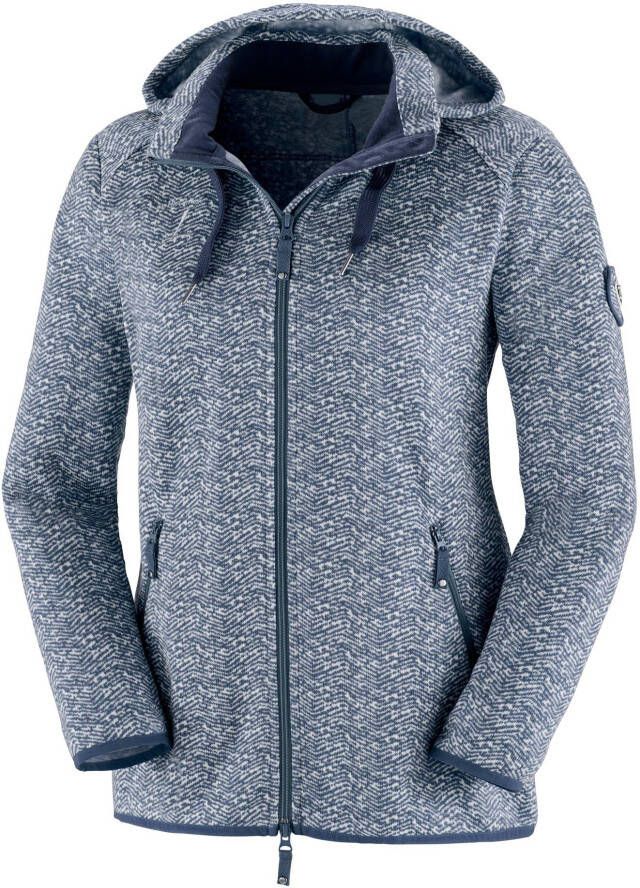 Casual Looks Fleecejack met capuchon