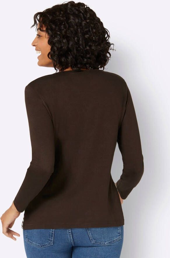 Casual Looks Shirt met lange mouwen Shirt (1-delig)