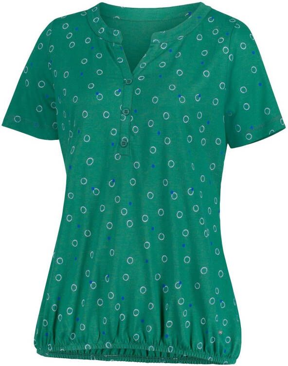 Casual Looks Shirt met print Shirt (1-delig)