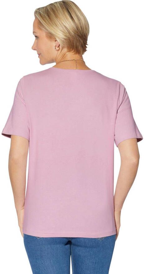 Casual Looks Shirt met ronde hals Shirt (1-delig)