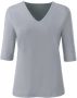 Casual Looks Shirt met V-hals Shirt (1-delig) - Thumbnail 2