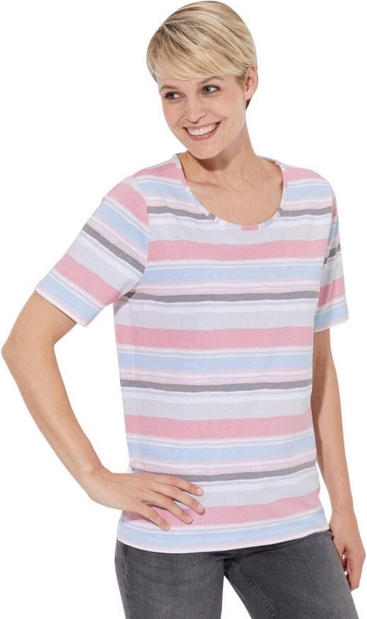 Casual Looks T-shirt Gestreept shirt (1-delig)