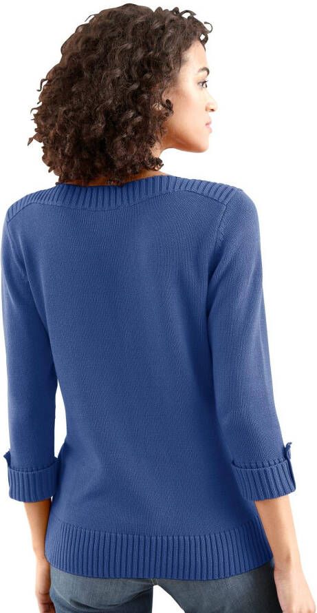 Casual Looks Trui met 3 4 mouwen Trui