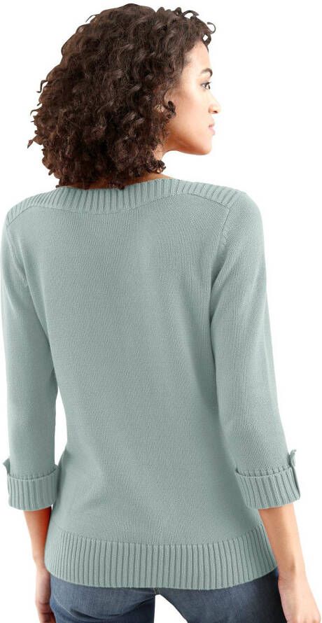 Casual Looks Trui met 3 4 mouwen Trui