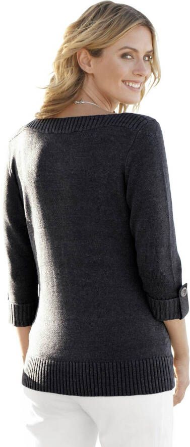 Casual Looks Trui met 3 4 mouwen Trui