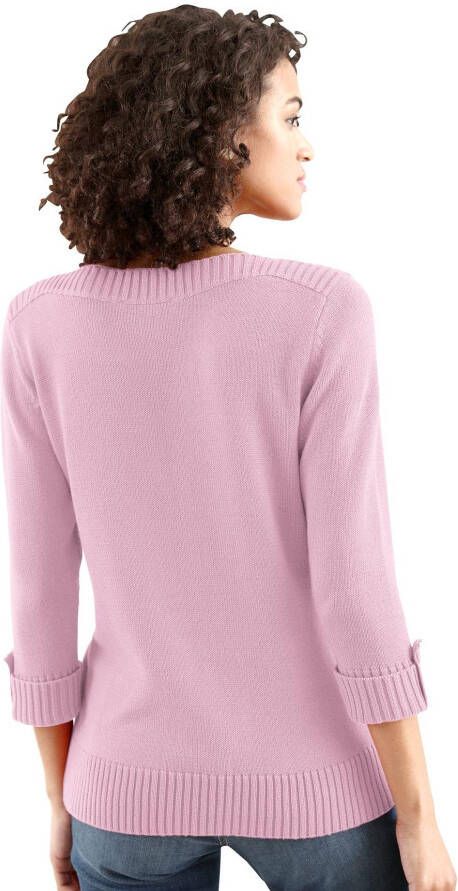 Casual Looks Trui met 3 4 mouwen Trui