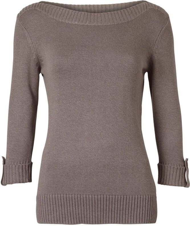 Casual Looks Trui met 3 4 mouwen Trui