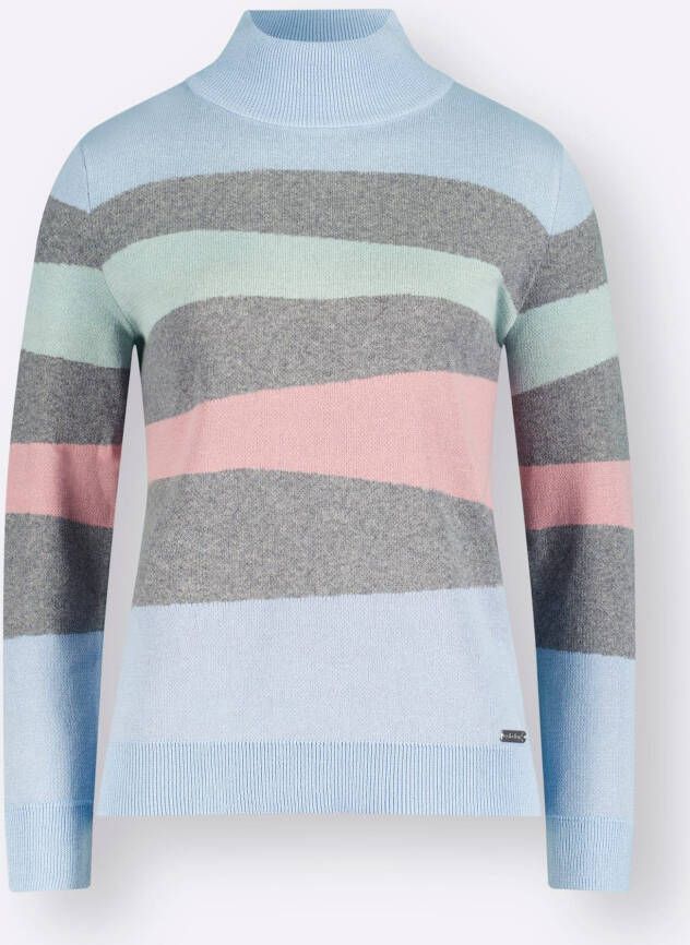Casual Looks Trui met staande kraag Trui