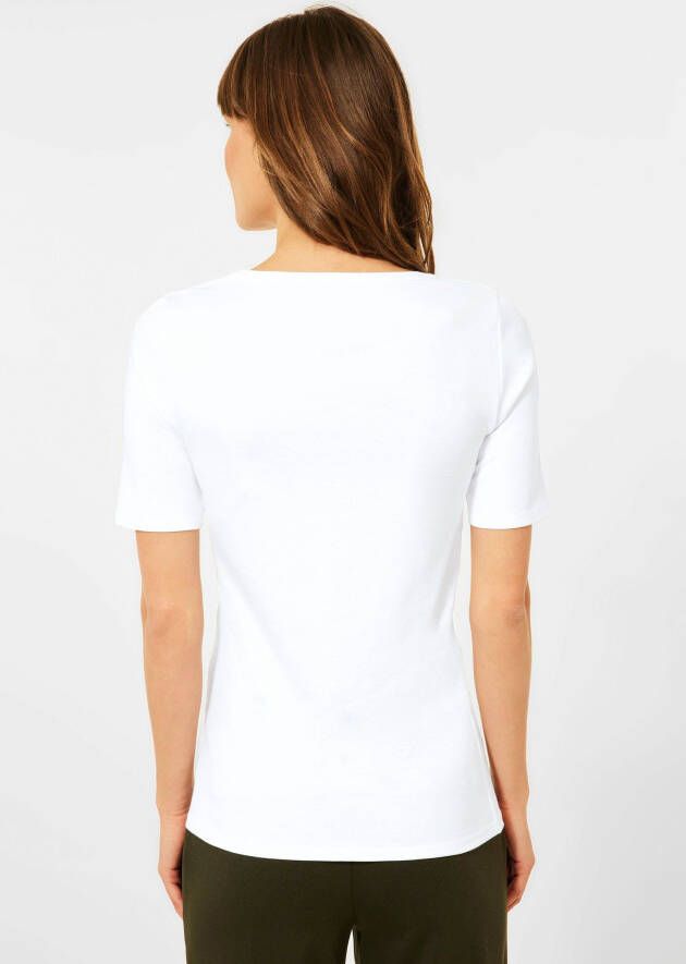 Cecil T-shirt LENA in unikleur