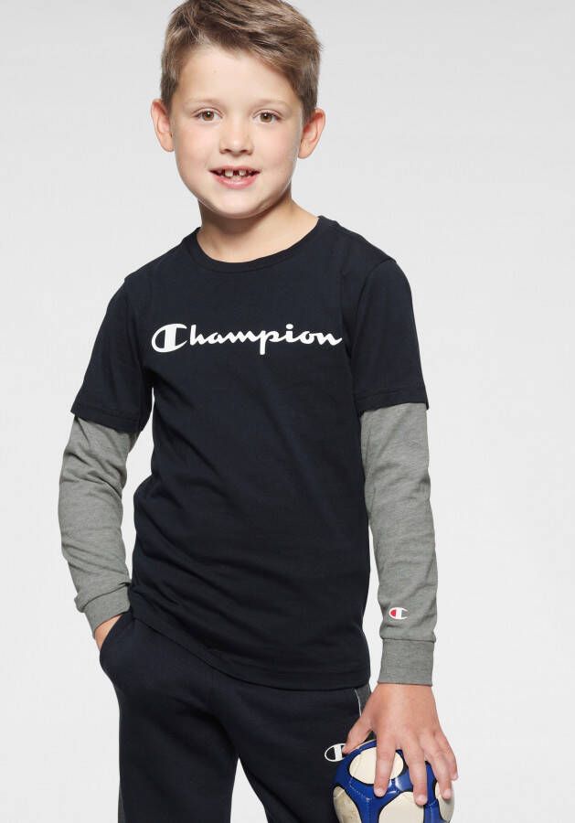 Champion Shirt met lange mouwen LONG SLEEVE T SHIRT