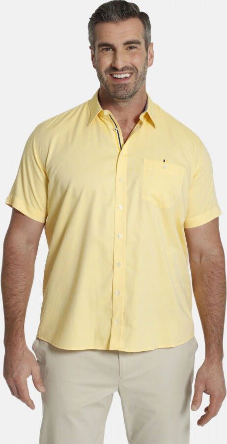 Charles Colby Overhemd met korte mouwen YVEN licht katoenen overhemd