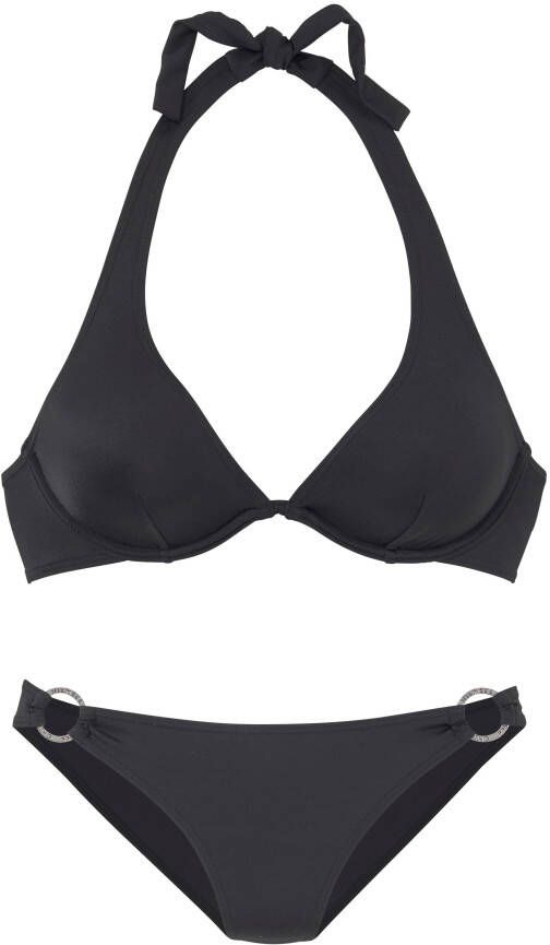 Chiemsee Beugelbikini met zilverkleurige sierring