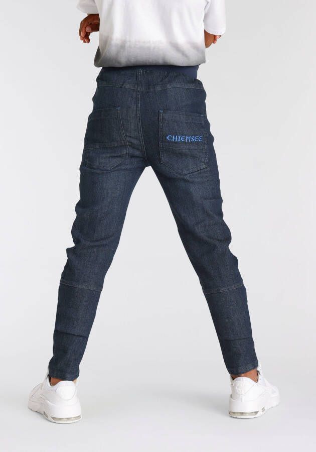 Chiemsee Comfortjeans Stretchjeans voor jongens smalle broekpasvorm used-wassing lage taille