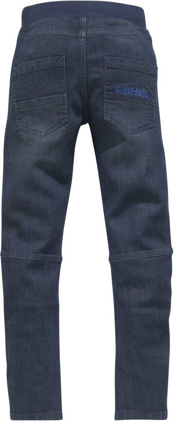Chiemsee Comfortjeans Stretchjeans voor jongens smalle broekpasvorm used-wassing lage taille
