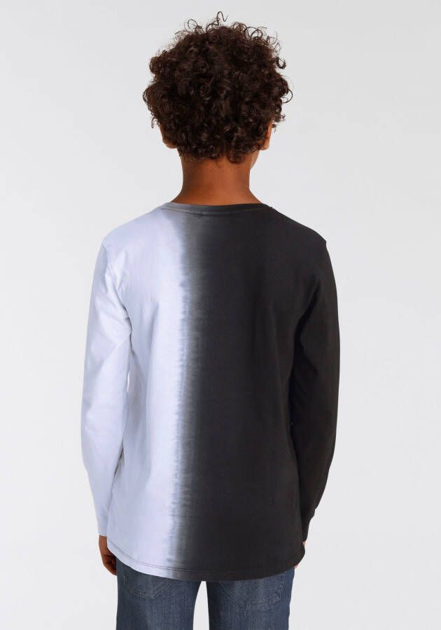 Chiemsee Shirt met lange mouwen Met verticaal kleurverloop
