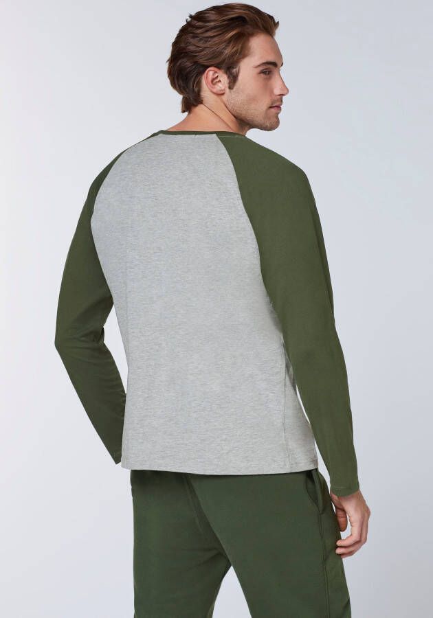Chiemsee Shirt met lange mouwen Neutral gray