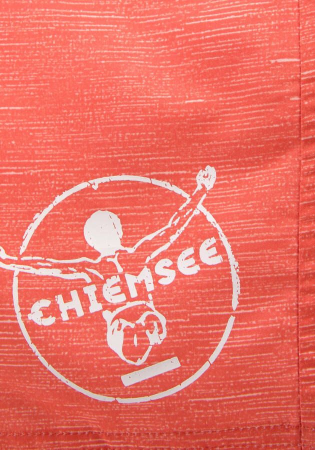 Chiemsee Zwemshort Melange Kids met logoprint
