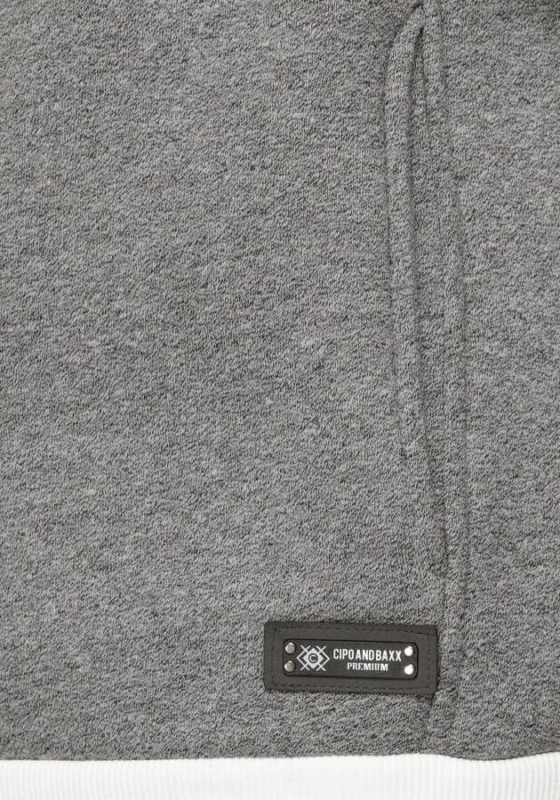 Cipo & Baxx Hoodie Colourblocking