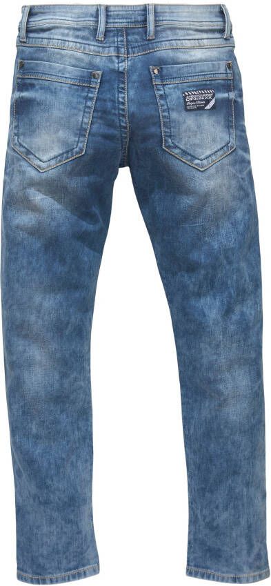 Cipo & Baxx Regular fit jeans met markante wassing