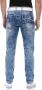 Cipo & Baxx Regular fit jeans met markante wassing - Thumbnail 8