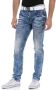 Cipo & Baxx Regular fit jeans met markante wassing - Thumbnail 9