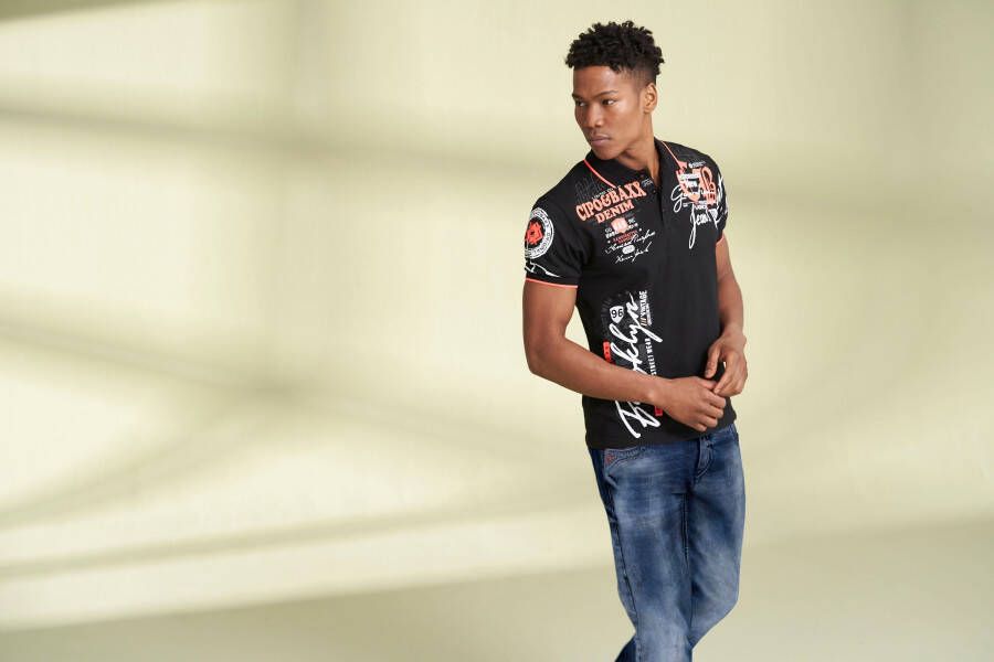 Cipo & Baxx Straight jeans Red Dot
