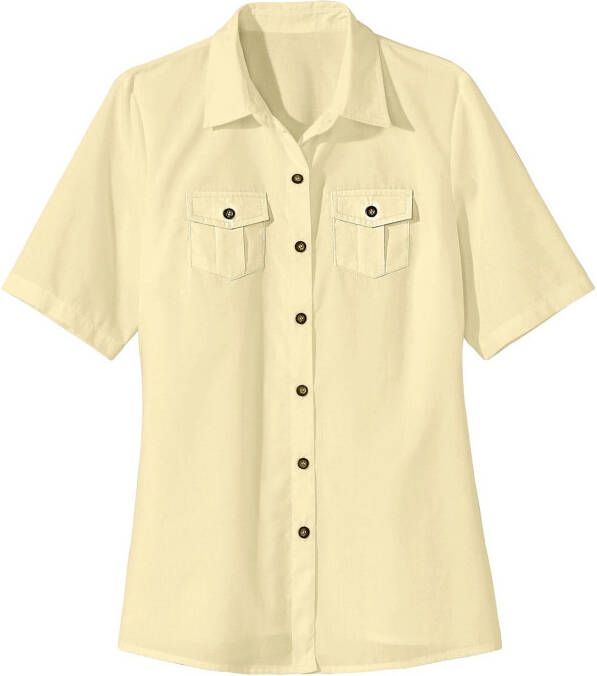 Classic Basics Blouse met korte mouwen
