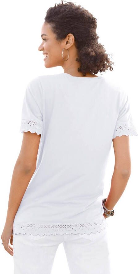 Classic Basics Kanten Shirt (1-delig)