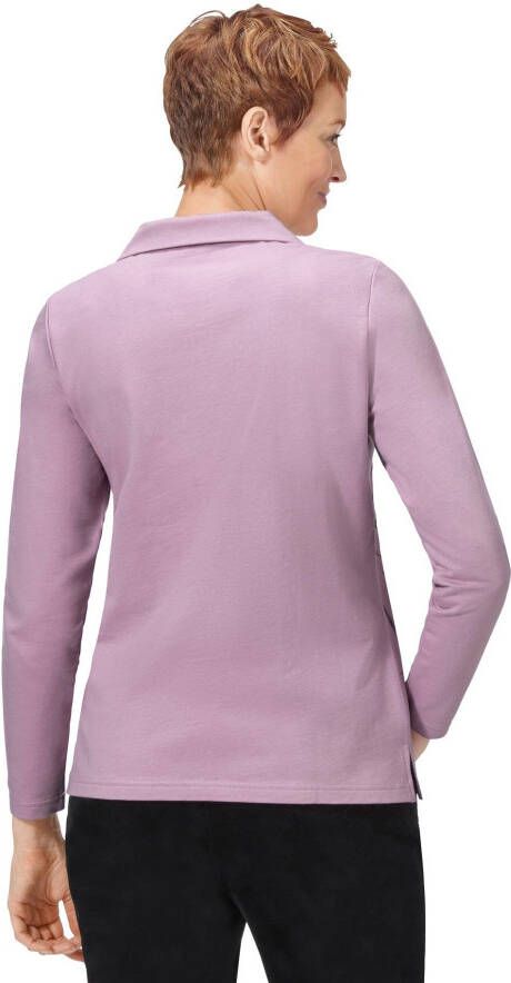 Classic Basics Poloshirt met lange mouwen Wintershirt (1-delig)