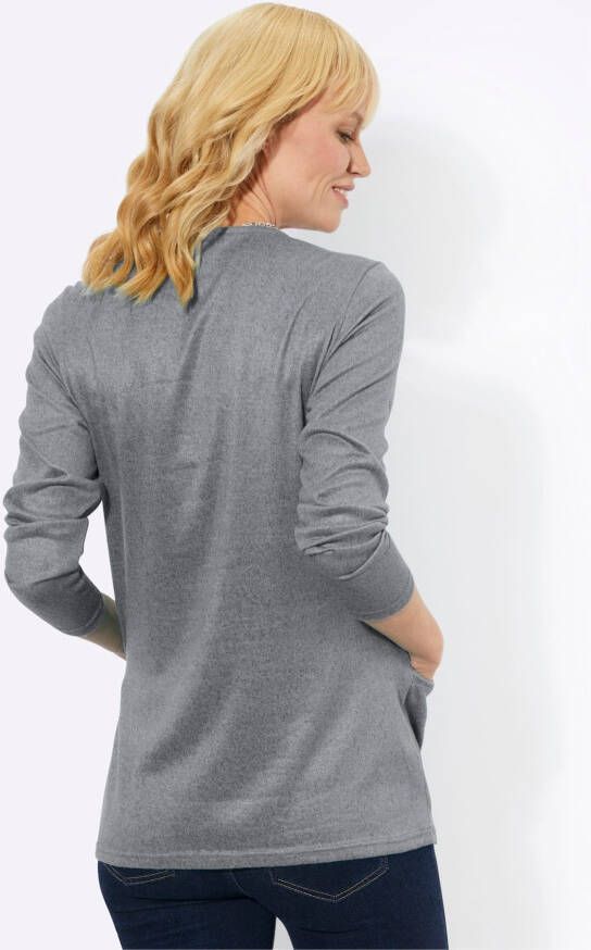 Classic Basics Shirt met lange mouwen Wintershirt (1-delig)