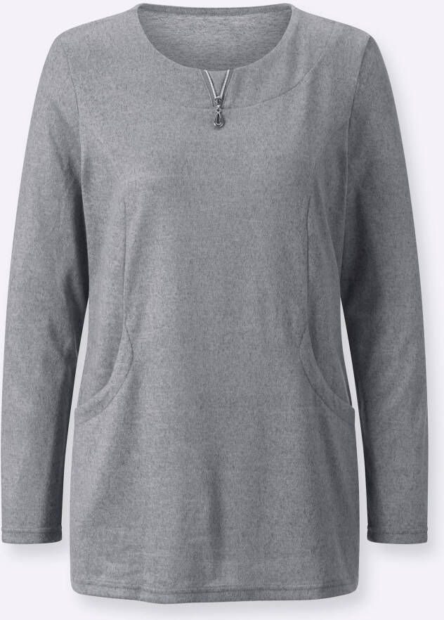 Classic Basics Shirt met lange mouwen Wintershirt (1-delig)