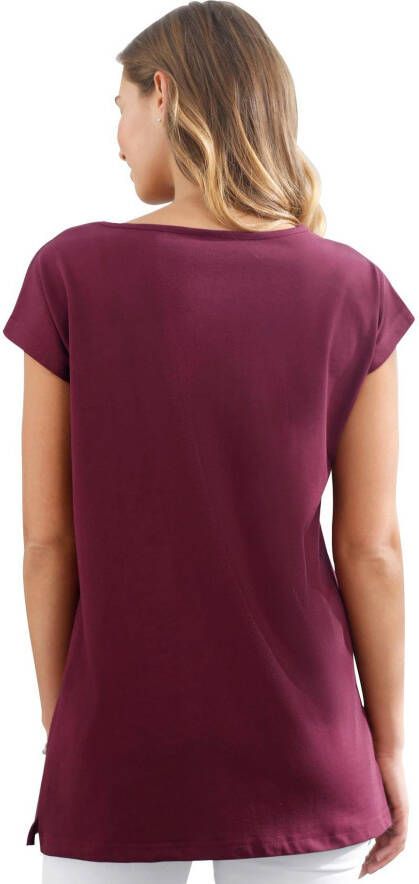 Classic Basics Shirt met print Tuniekshirt (1-delig)