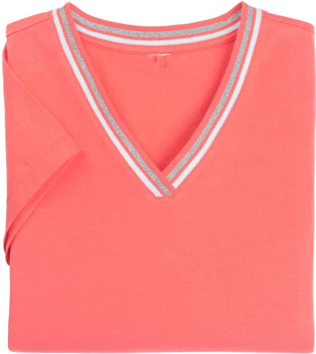 Classic Basics Shirt met V-hals Shirt (1-delig)