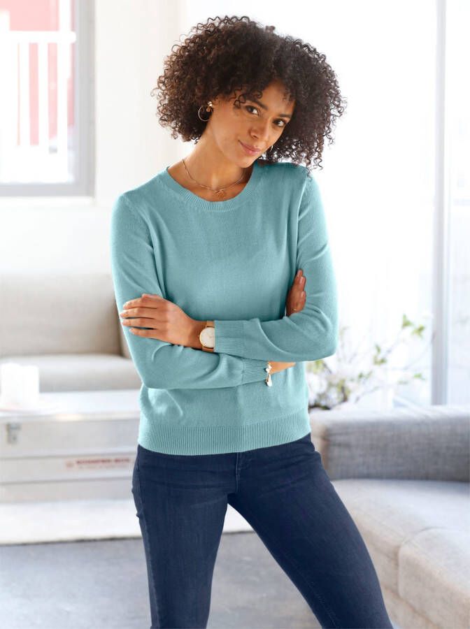 Classic Basics Trui met ronde hals