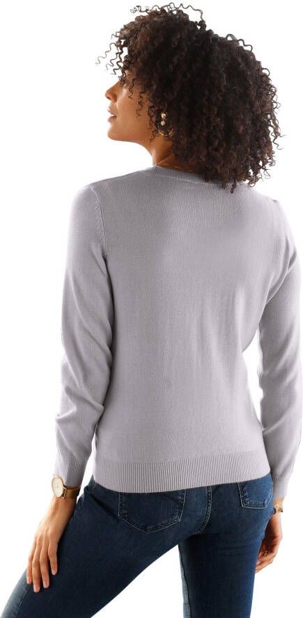 Classic Basics Trui met ronde hals