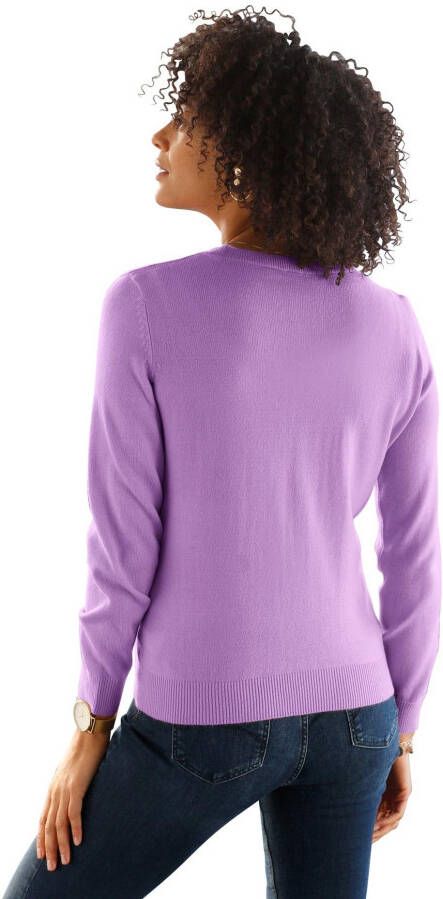 Classic Basics Trui met ronde hals