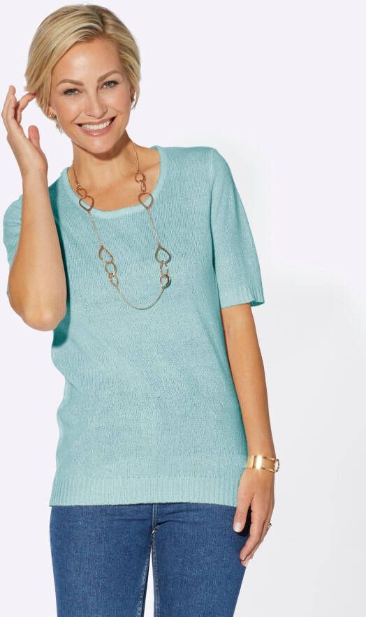 Classic Basics Trui met ronde hals Trui