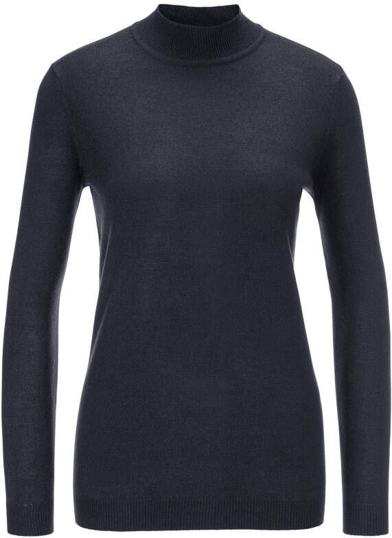 Classic Basics Trui met staande kraag Trui