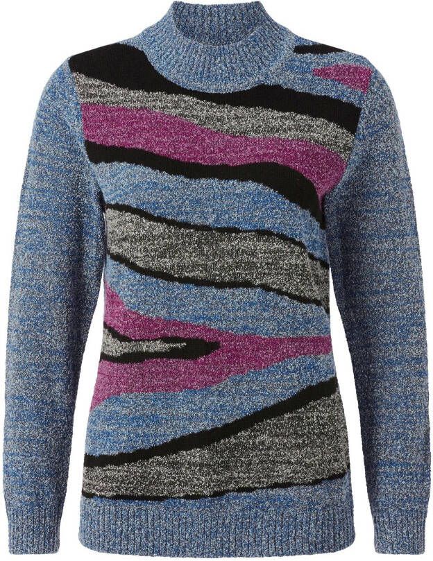 Classic Basics Trui met staande kraag Trui