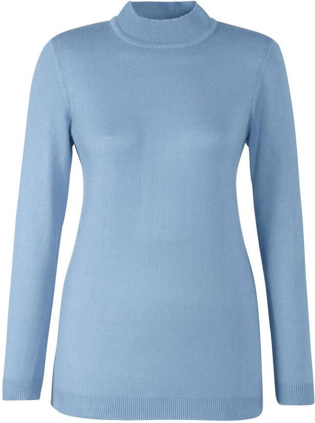 Classic Basics Trui met staande kraag Trui