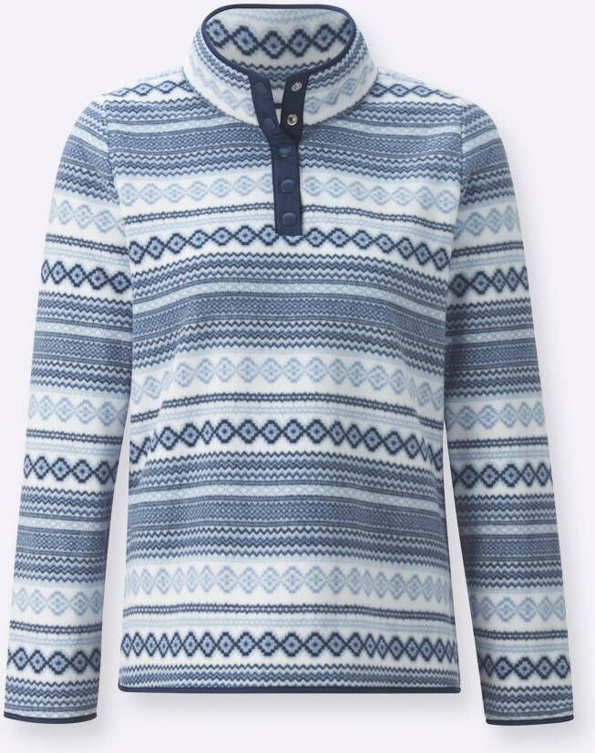 Classic Fleece-shirt Fleeceshirt (1-delig)