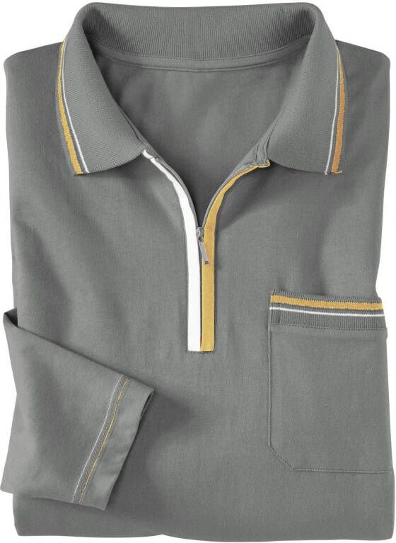 Classic Poloshirt met lange mouwen Poloshirt (1-delig)
