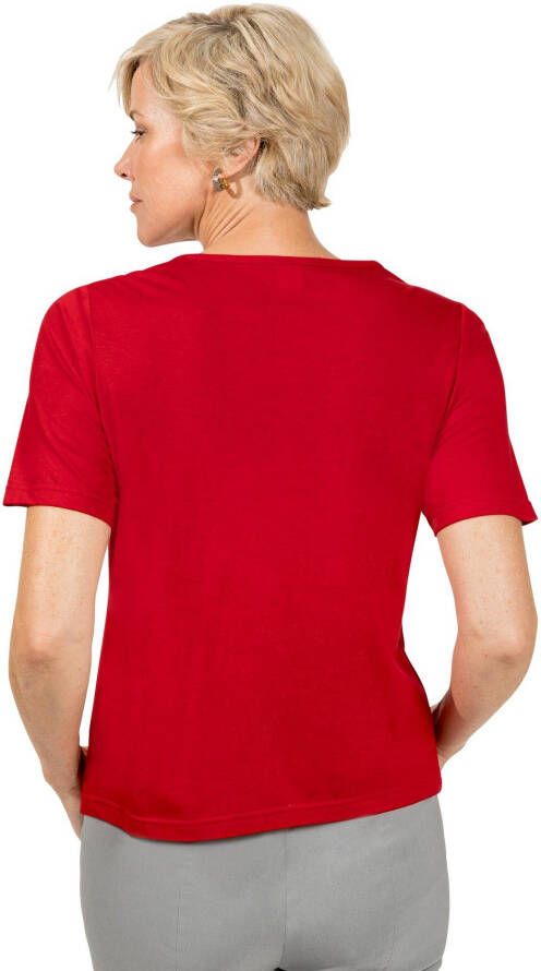 Classic Shirt met ronde hals Shirt (1-delig)