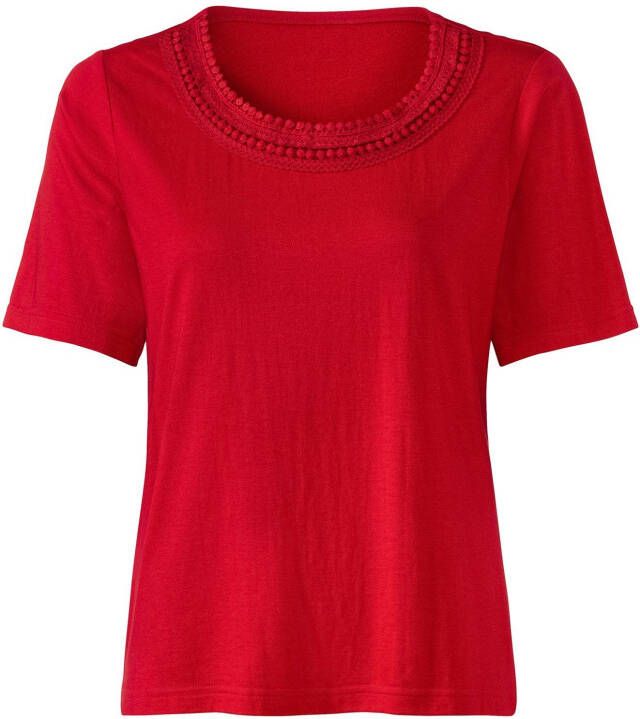 Classic Shirt met ronde hals Shirt (1-delig)