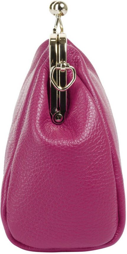 Cluty Avondtasje echt leer made in italy