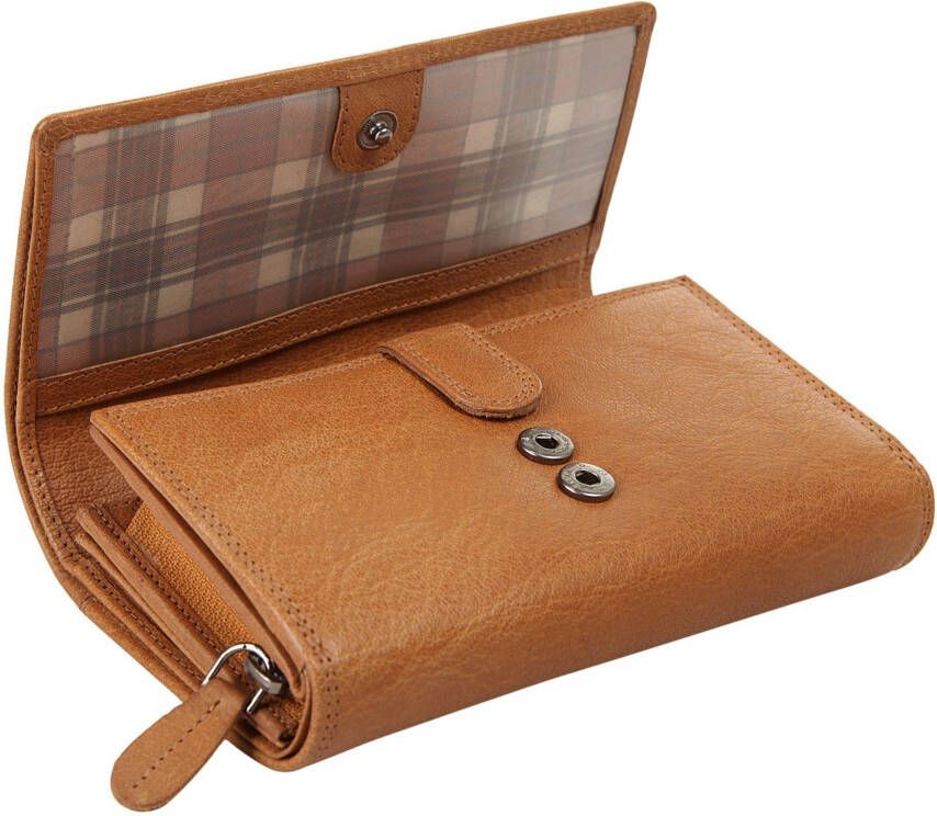 Cluty Portemonnee echt leder
