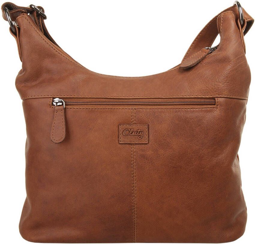 Cluty Schoudertas echt leder